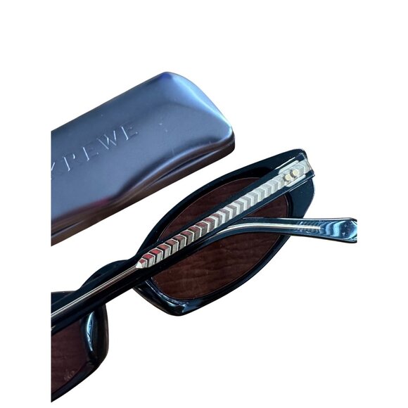 KREWE Fern Black Cateye Lenses Frames with Case - Picture 4 of 7